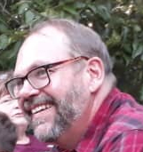 Mike with the children